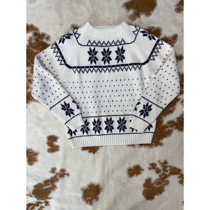 Vintage 70s JCPenney's Snowflake Acrylic Sweater