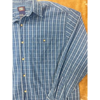 Vintage Faded Glory Denim Button Up