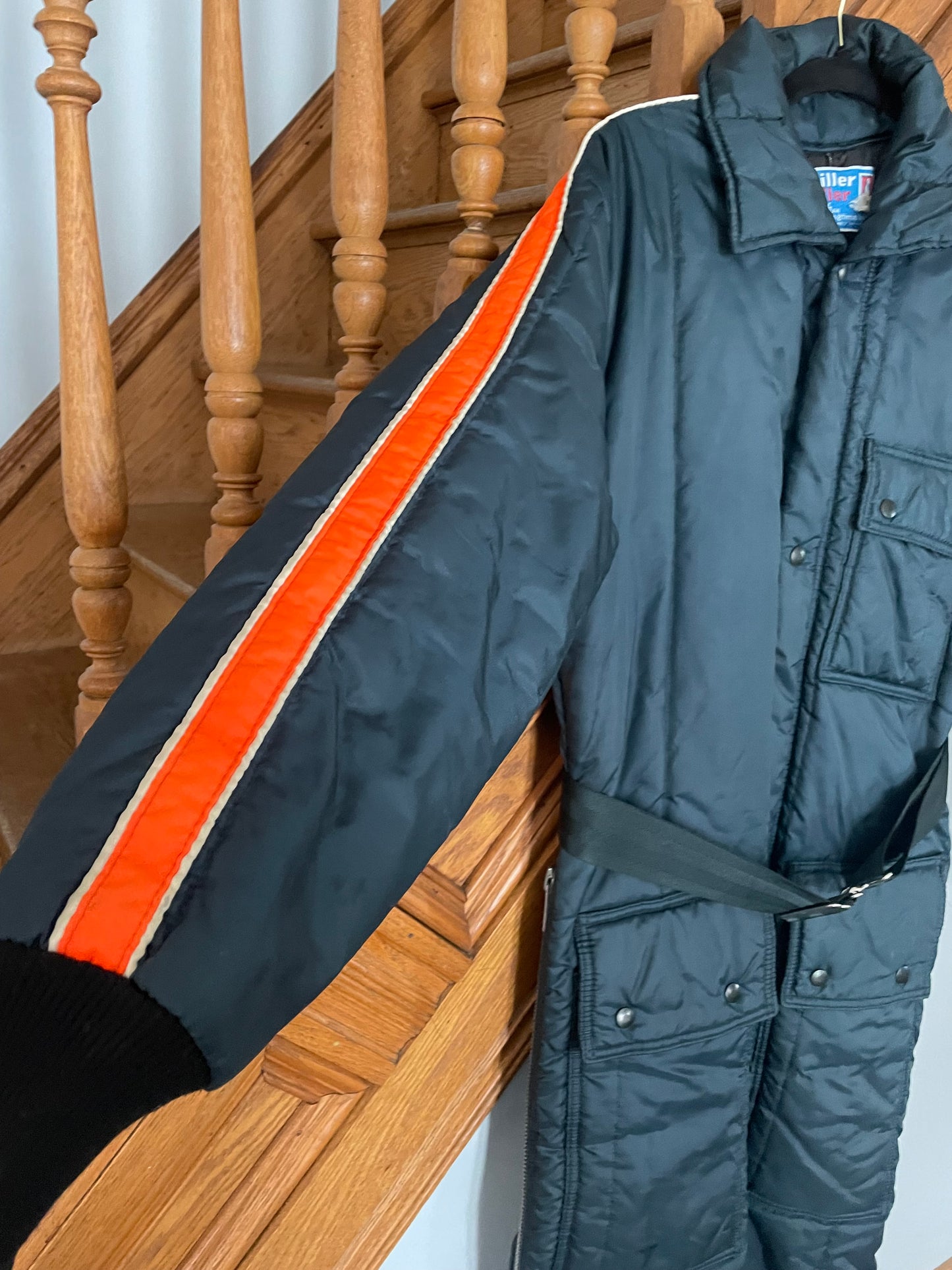 Vintage 70s Snowmobile/ SnowSuit